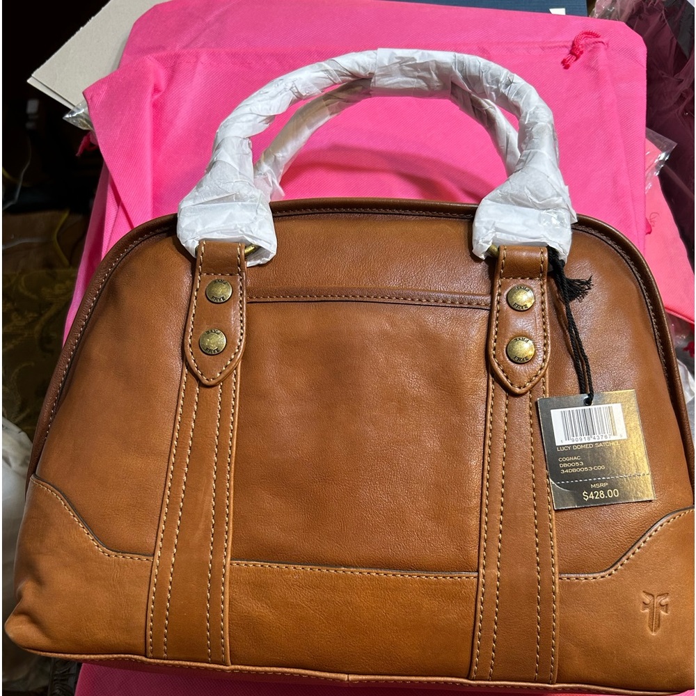 Frye Lucy Dome Satchel